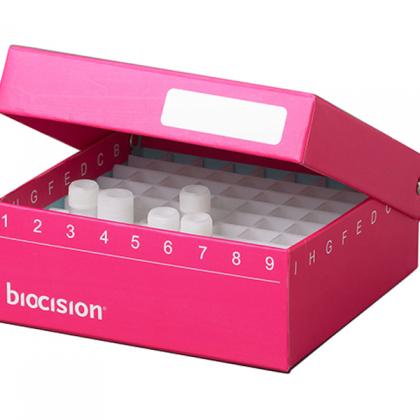 BCS-206PK | TruCool Hinged CryoBox, 81-Place，粉色