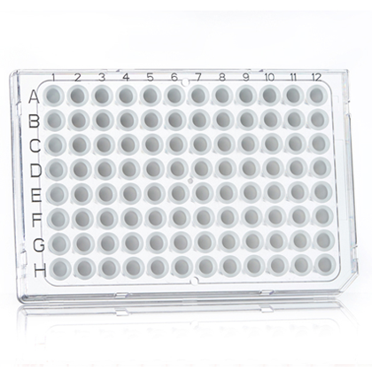 4TI-0954 |FRAMESTAR 96半衬里的PCR板，Roche风格，高灵敏度|正面