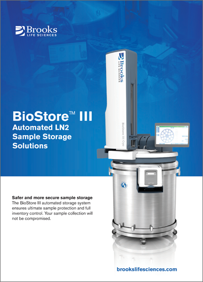 Biostore™III，自动化LN2样品存储解决方案传单
