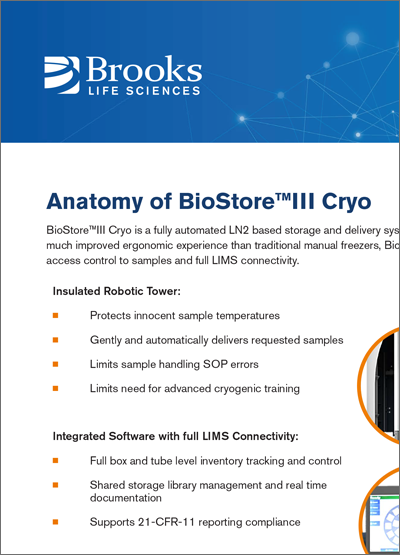 BioStore™III低温解剖
