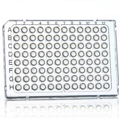 4ti-0910/C | FrameStar®96井半裙PCR板，ABI®FastPlate风格|正面